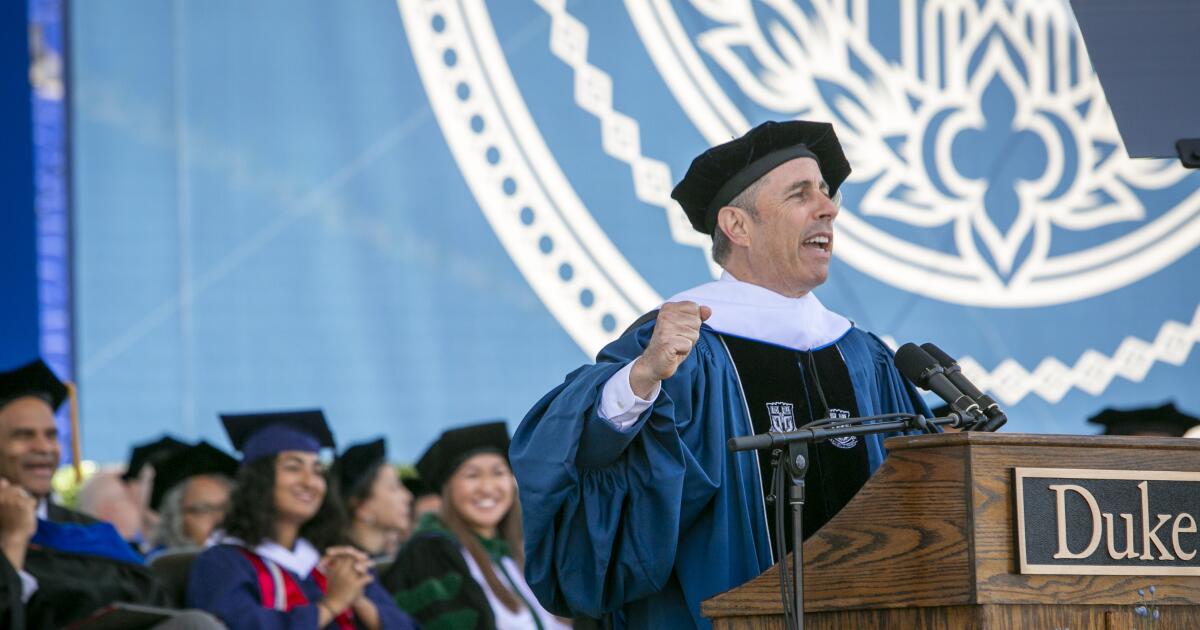 What is the deal with Jerry Seinfeld? His Duke College tackle sparks pupil walkout