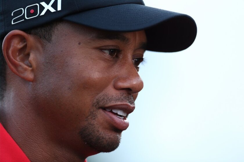 Tiger Woods won The Players championship on Sunday.