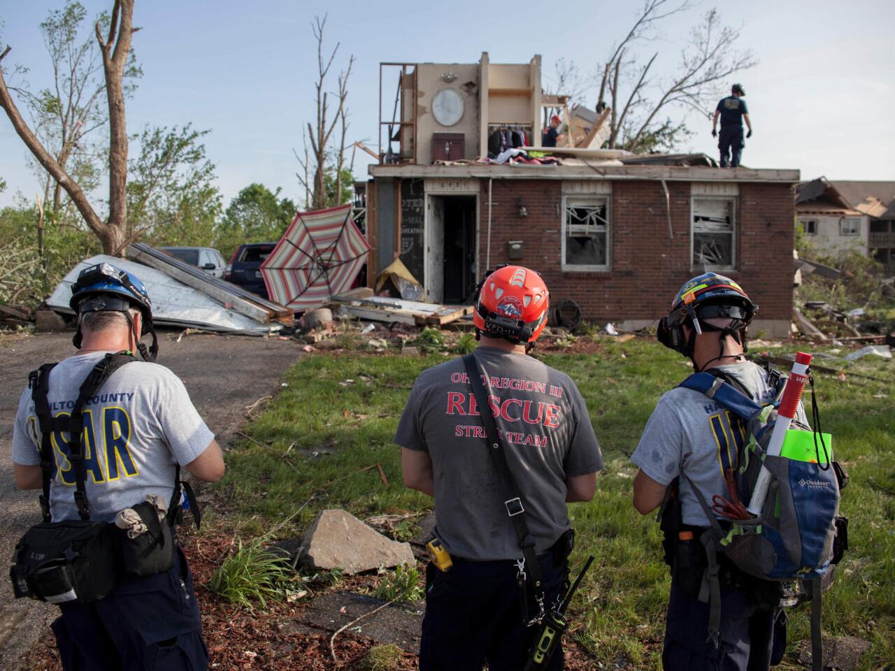 Tornadoes leave trail of destruction across Ohio and Indiana