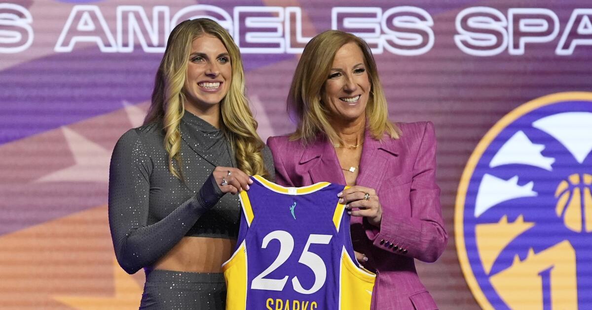 Sparks bolster backcourt, selecting Sarah Ashlee Barker at No. 9 in WNBA draft