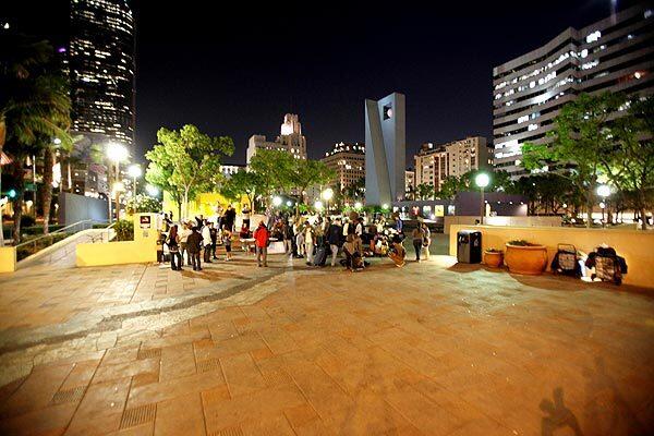 Occupy L.A.'s first anniversary