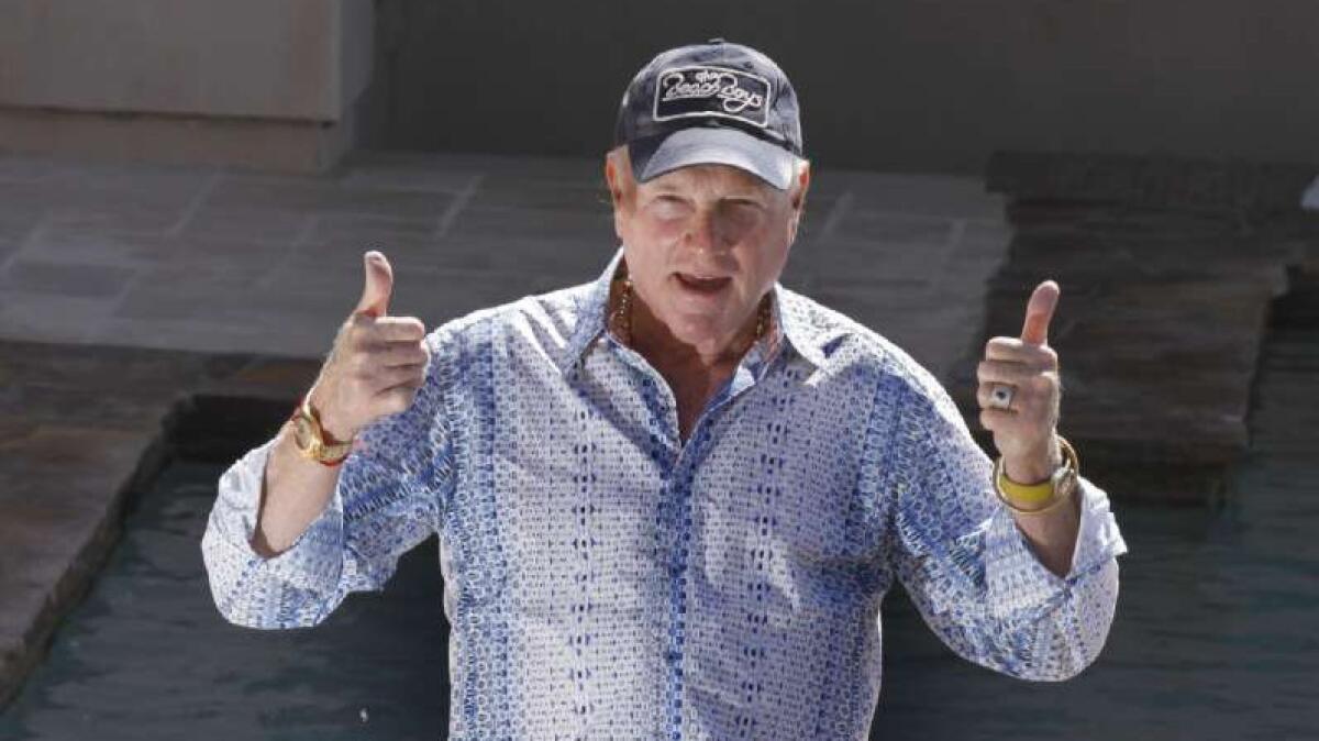 Mike Love of the Beach Boys at home in Rancho Santa Fe in 2012.
