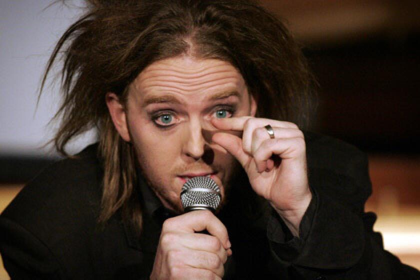 "I want to be respected enough to be able to make creative choices," comedian Tim Minchin said. "That's what everyone says in the beginning of their career, and then they get their first Jacuzzi."