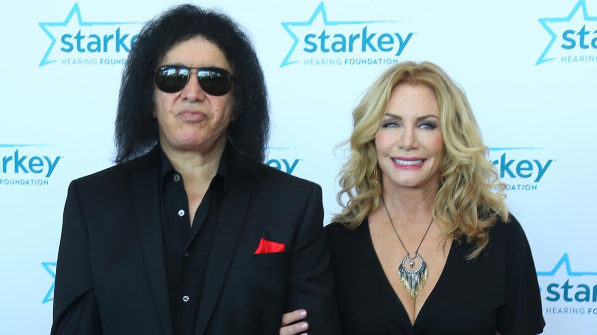 An LAPD task force executed a search warrant at the Benedict Canyon home of Gene Simmons and Shannon Tweed on Thursday.