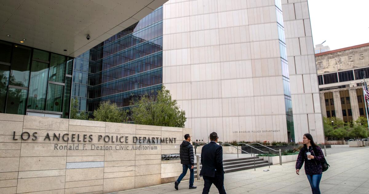 To stave off layoffs, L.A. council members seek to cut police officer hiring