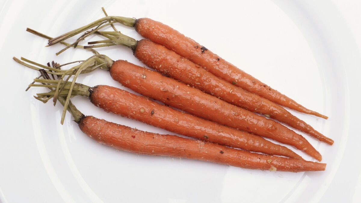 Carrots are a classic source of vitamin A. (Anne Cusack / Los Angeles Times)