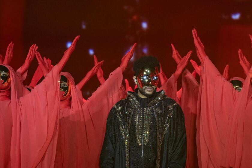 The Weeknd Time Performance Grammys to fete Latin music with prime-time CBS special - Los Angeles Times