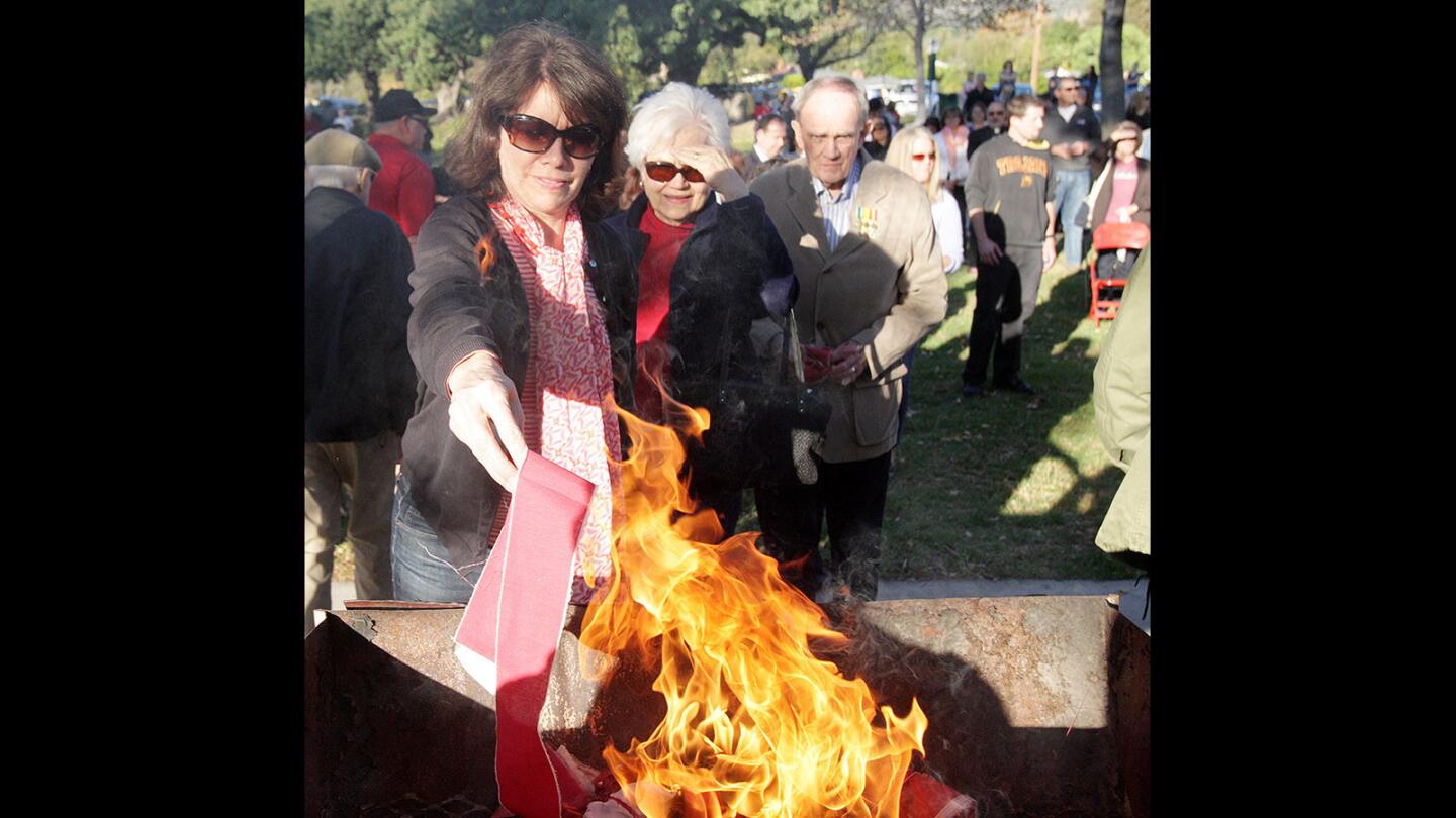 Photo Gallery: Veteran's Day event at Two Strike Park in La Crescenta