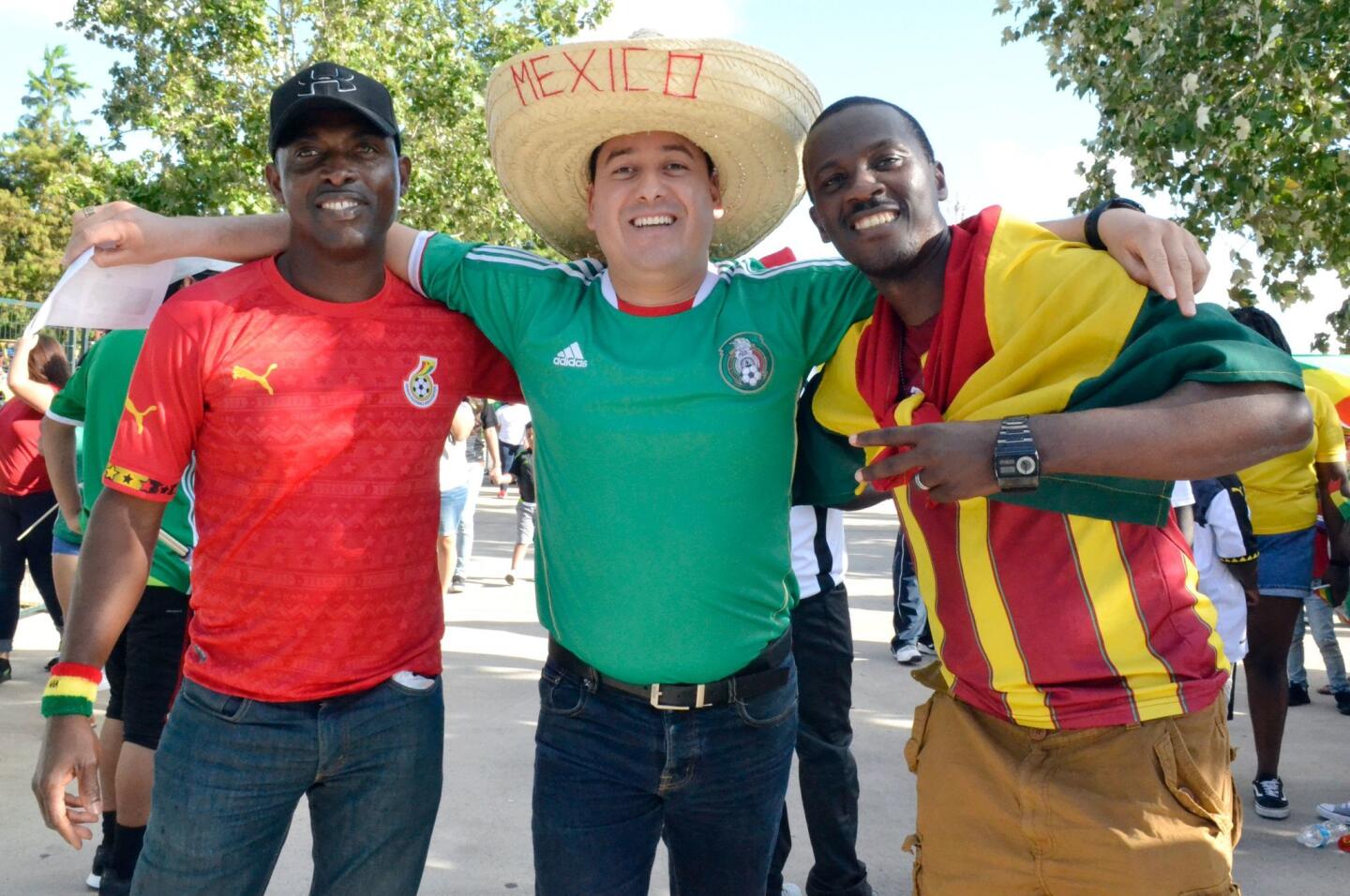 Color del México vs. Ghana