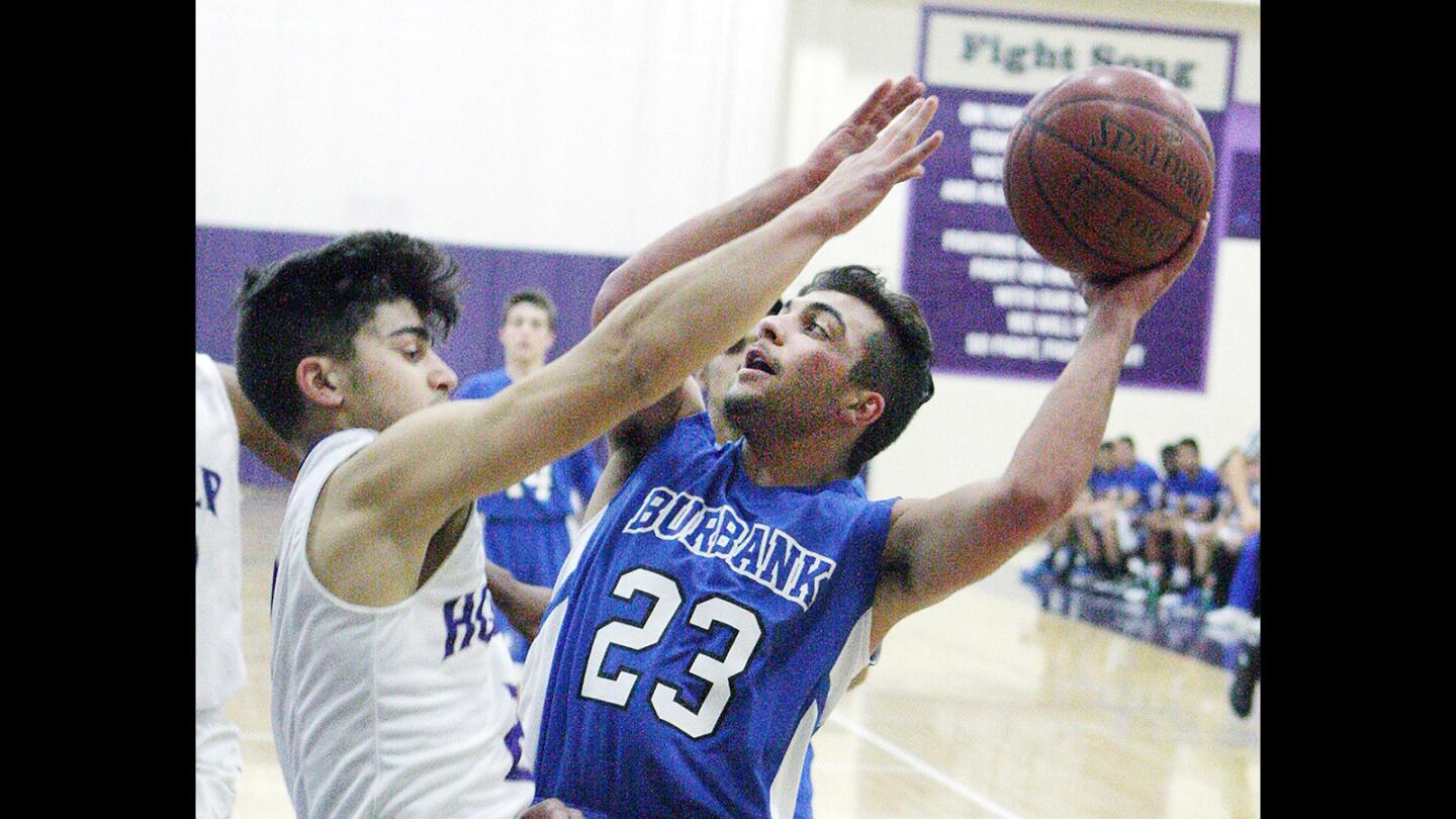 Photo Gallery: Pacific League boys' basketball, Hoover vs. Burbank