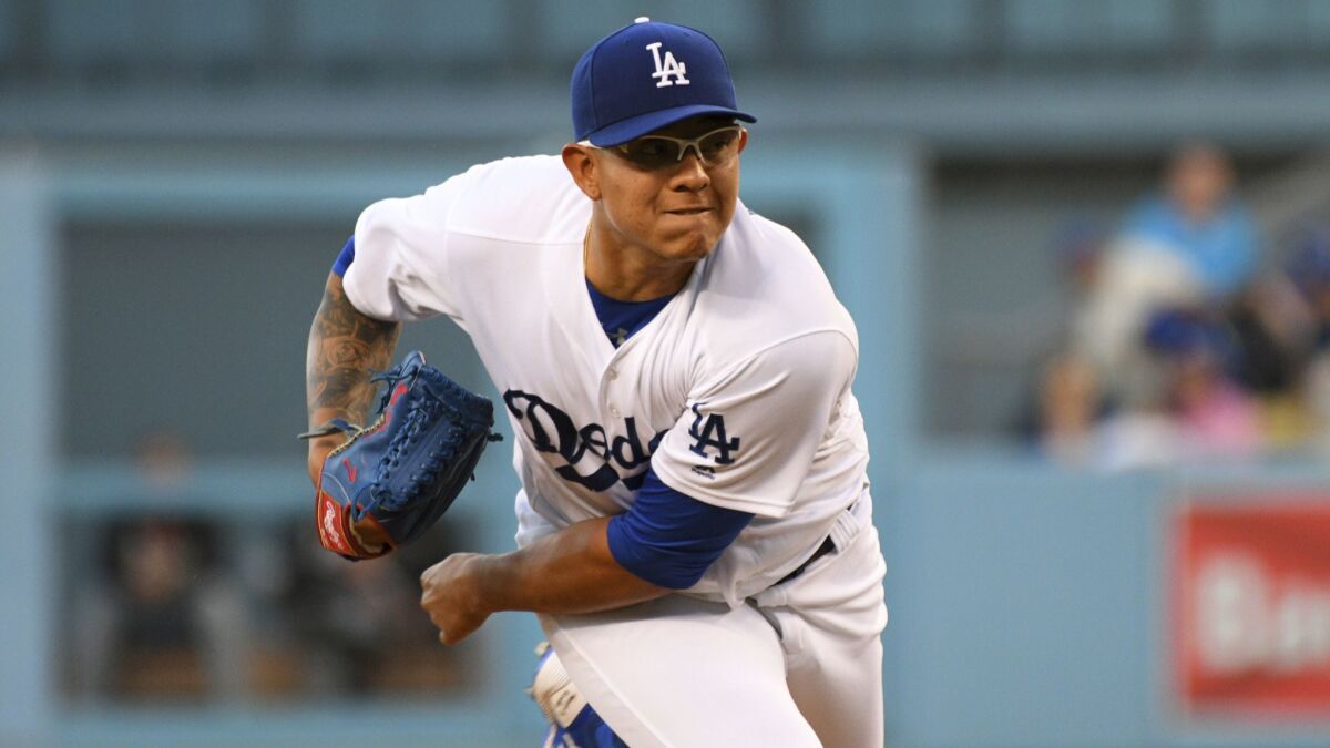 Julio Urias says he is ready to work in any role for the Dodgers.