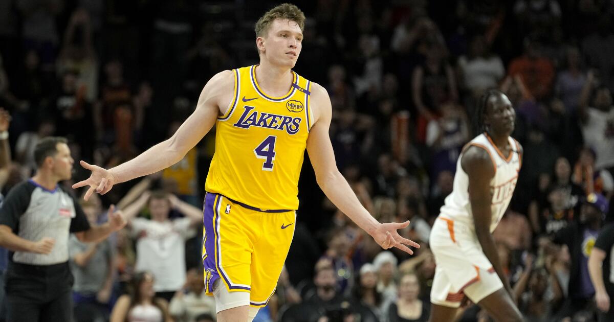 Rookie Dalton Knecht shows why the Lakers think they got a steal