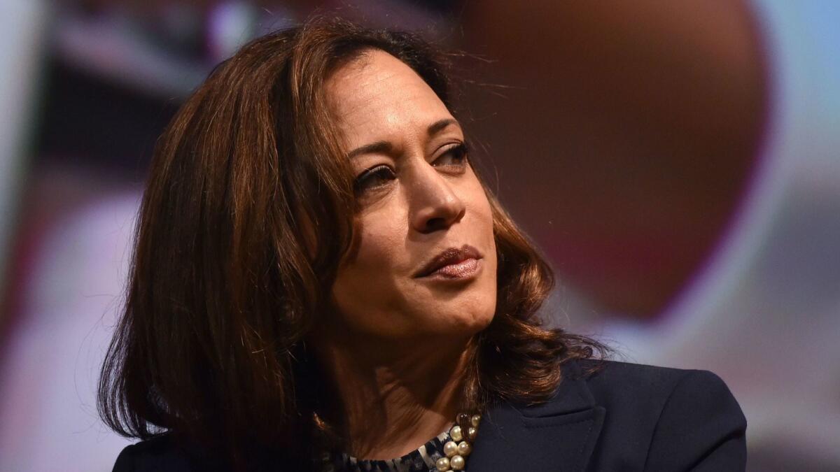 Sen. Kamala Harris (D-Calif.) is on a book tour that will likely be followed by an announcement of her plans to run for president later this month.