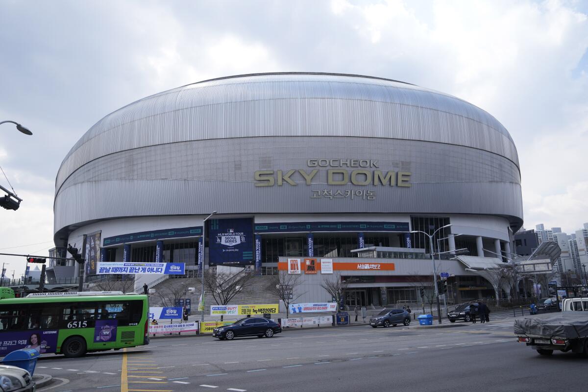 El Gocheok Sky Dome en Seúl,  