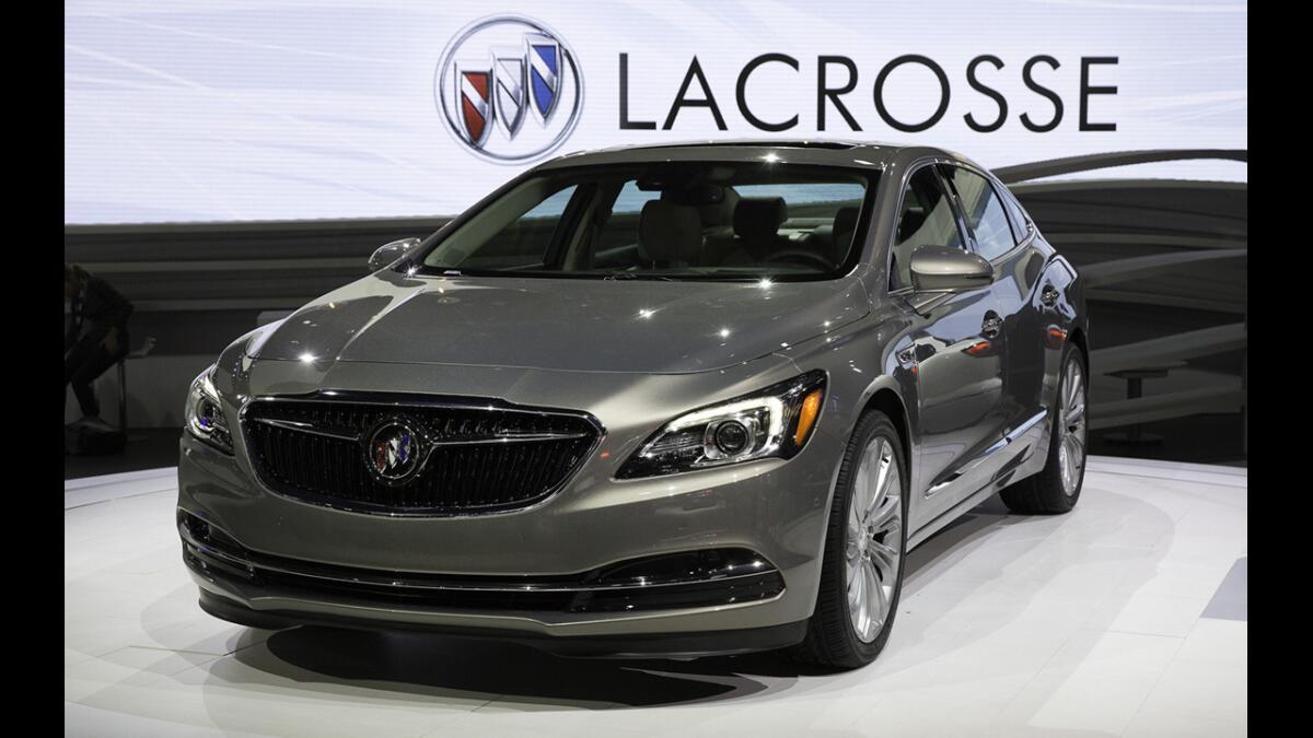 Buick Lacrosse at the L.A. Auto Show.