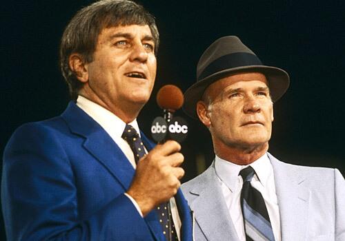 "Dandy Don" played for the Dallas Cowboys before becoming a broadcaster. He infused "Monday Night Football" with humor for 12 seasons and was the "perfect foil" to Howard Cosell. Above, he interviews Dallas coach Tom Landry. He was 72. Full obituary Notable sports deaths of 2010 Notable deaths of 2010 Notable film and television deaths of 2010 Notable political deaths of 2010