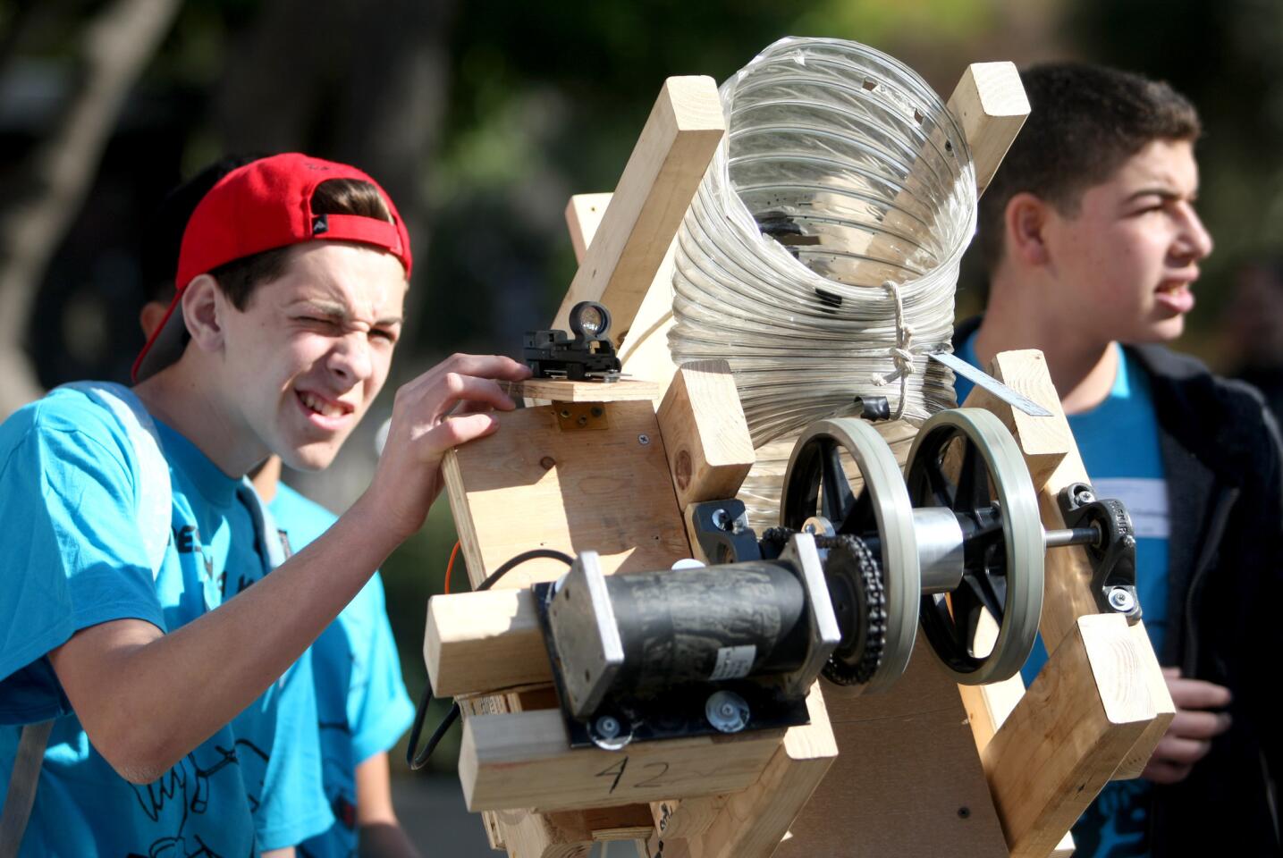 Photo Gallery: Crescenta Valley High School team scores high in the JPL Annual Invention Challenge
