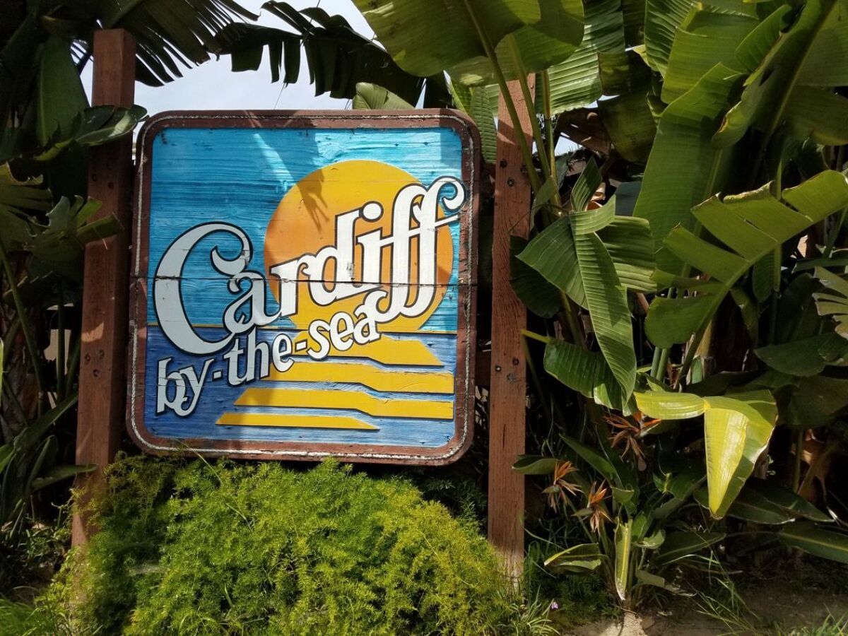 Donations are needed to help repair the iconic Cardiff-by-the-Sea sign.