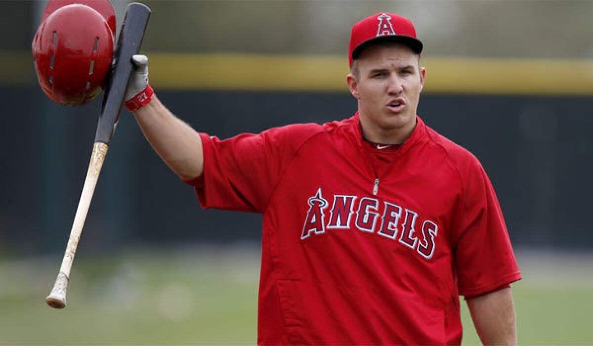 The Angels have signed Mike Trout to a one-year, $1-million deal.