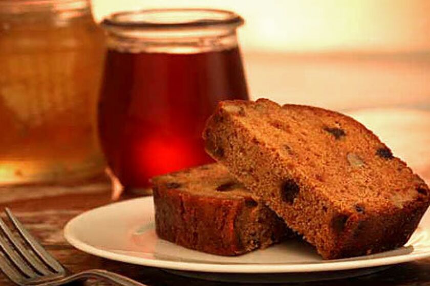 ROSH HASHANA TRADITION: The honey cake is richer when it is allowed to set a week.