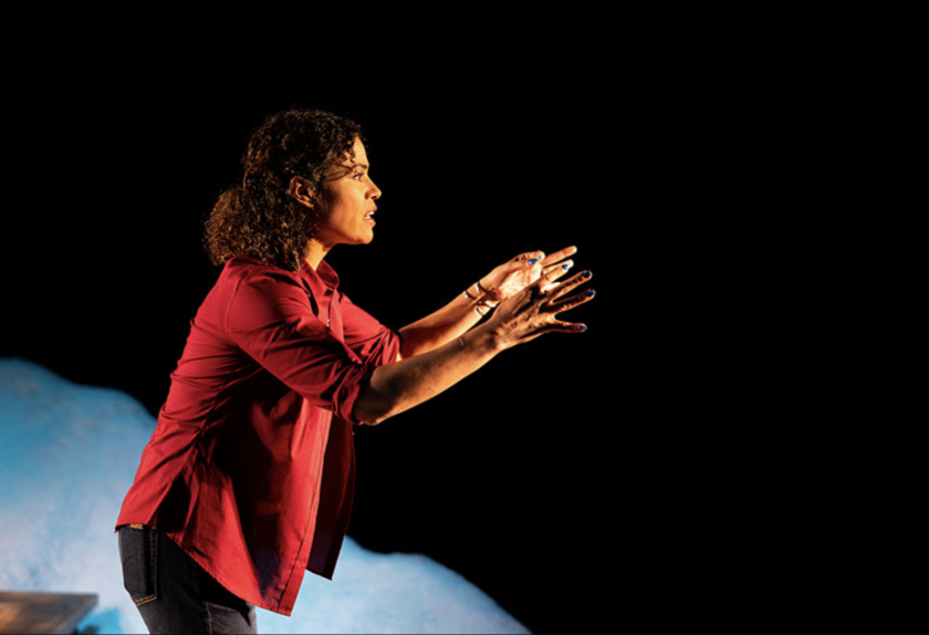 Puntos de actor en el escenario.