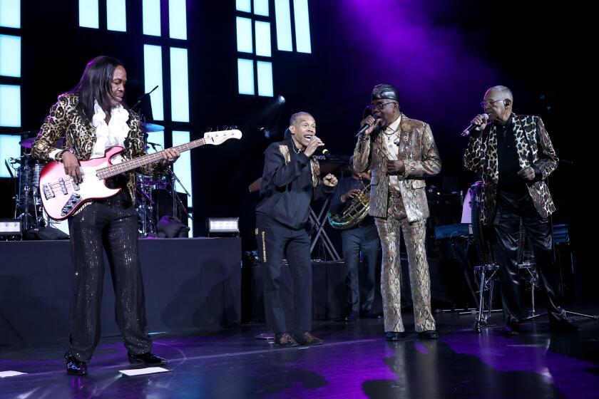 Earth, Wind & Fire perform onstage at the "Earth, Wind & Fire" Opening Night Premiere during the 2026 Tribeca Festival.