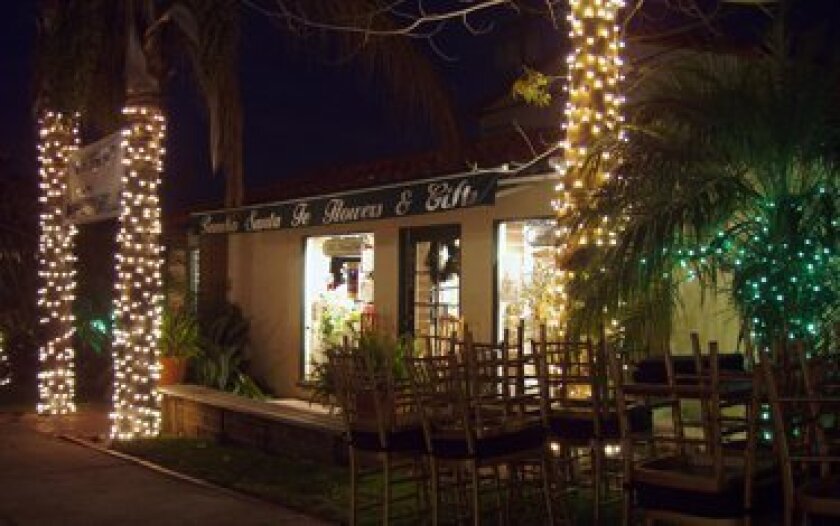 RSF Flowers & Gifts is responsible for the festive lights around the village during the holiday season.