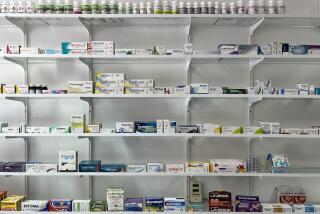 PUERTO VALLARTA, MEXICO MAY 5, 2023 - Medications are lined up on wide shelves in a pharmacy in Puerto Vallarta. Counterfeit pills, Times reporters found, are often kept in containers under the counter or in a back room. (Connor Sheets / Los Angeles Times)