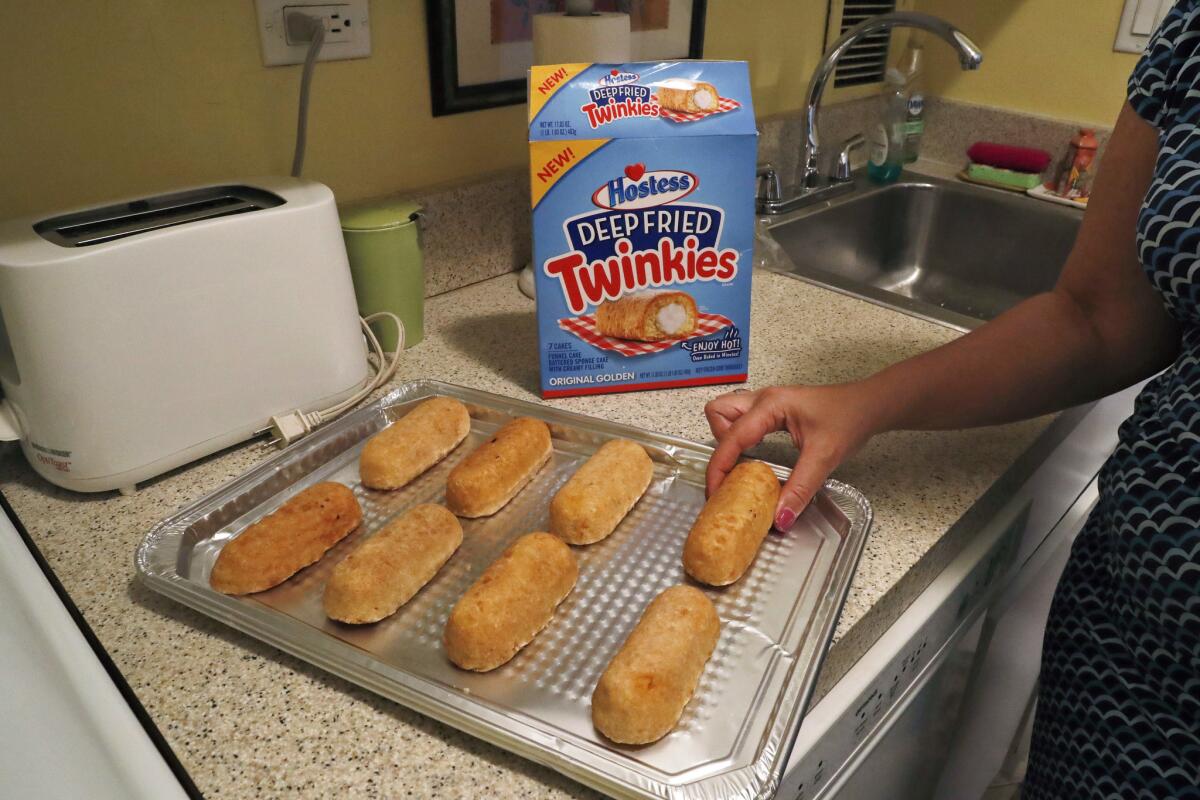 Hostess is launching packaged Deep Fried Twinkies, which mark its first foray into frozen foods.