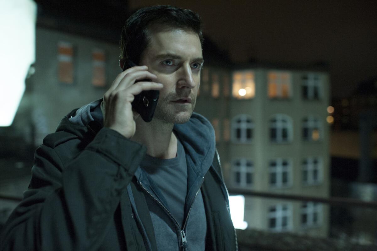 Richard Armitage stars as Daniel Miller in the new Epix spy thriller "Berlin Station."