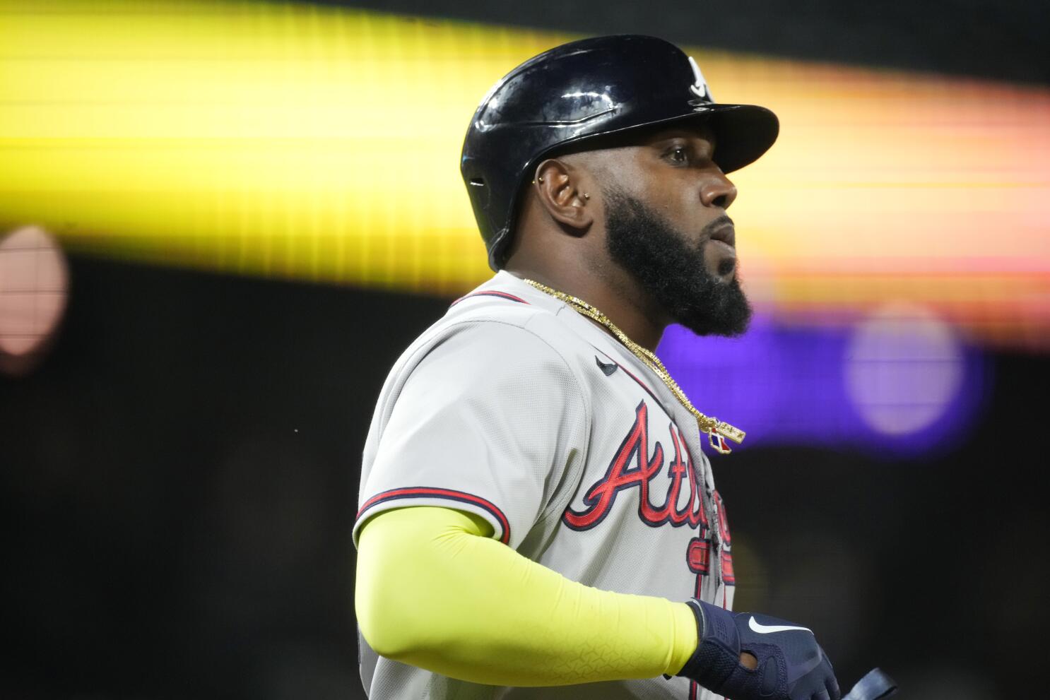 Marcel Ozuna hits 30th homer, MLB-leading Braves beat Rockies 3-1 for 16th  win in 21 games - The San Diego Union-Tribune