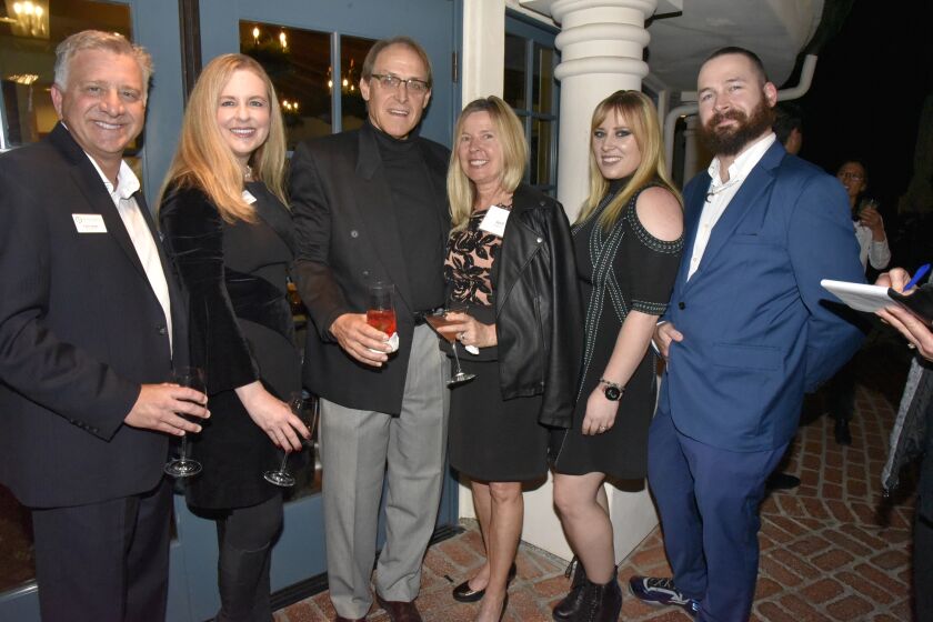 RSF Foundation President/CEO Chris Sichel, RSF Foundation Director of Philanthropy Amy Myers, Ken and April Rogers, Nicolette Powell and scholarship recipient Austin Powell