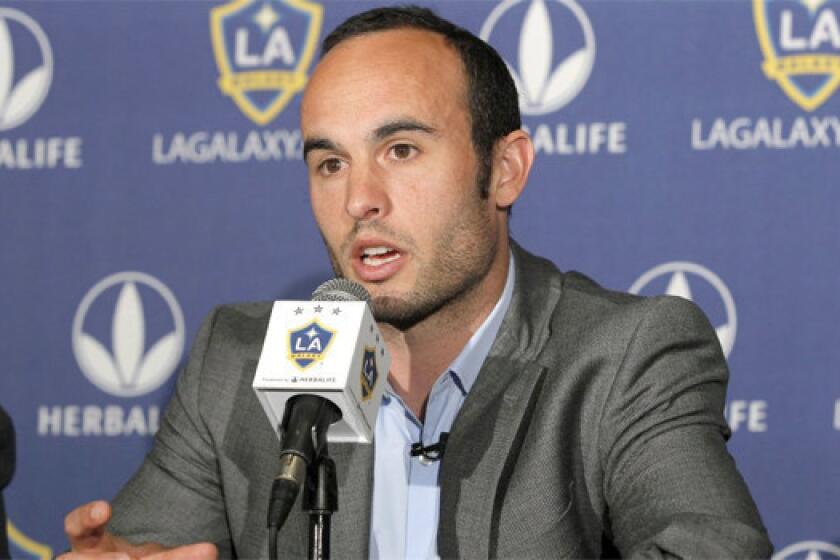 Landon Donovan's new multiyear contract with the Galaxy reportedly makes him the highest-paid player in Major League Soccer history