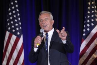 Independent presidential candidate Robert F. Kennedy Jr. speaks to supporters during a campaign stop, Monday, May 13, 2024, in Austin, Texas. (AP Photo/Eric Gay)