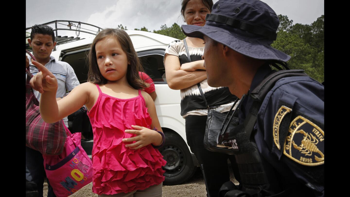 Stopping young Honduran emigrants
