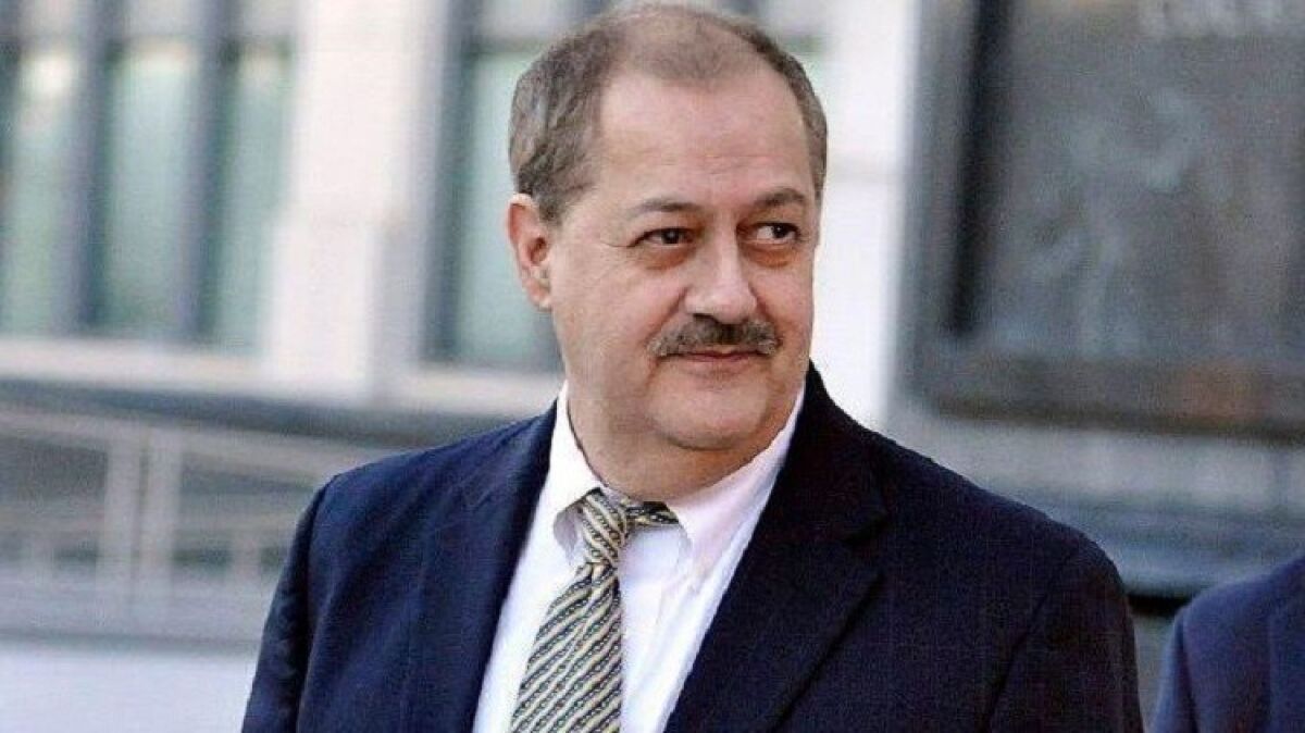 Massey Energy Chief Executive Don Blankenship during his trial in 2015.
