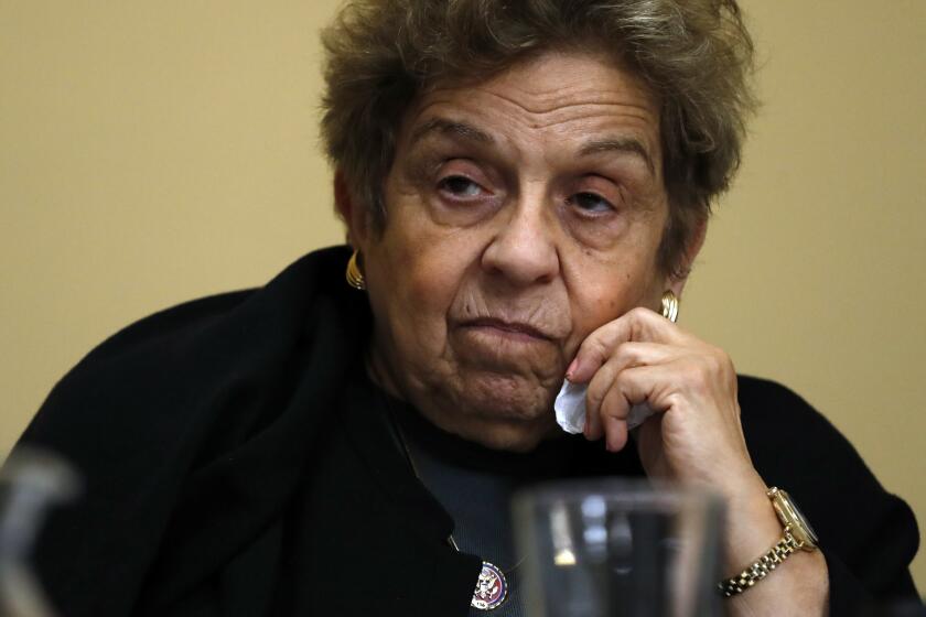 WASHINGTON, DC - DECEMBER 17: Rep. Donna Shalala (D-FL) looks on during break in the House Rules Committee hearing on the impeachment against President Donald Trump on December 17, 2019 in Washington, DC. (Photo by Jacquelyn Martin-Pool/Getty Images)