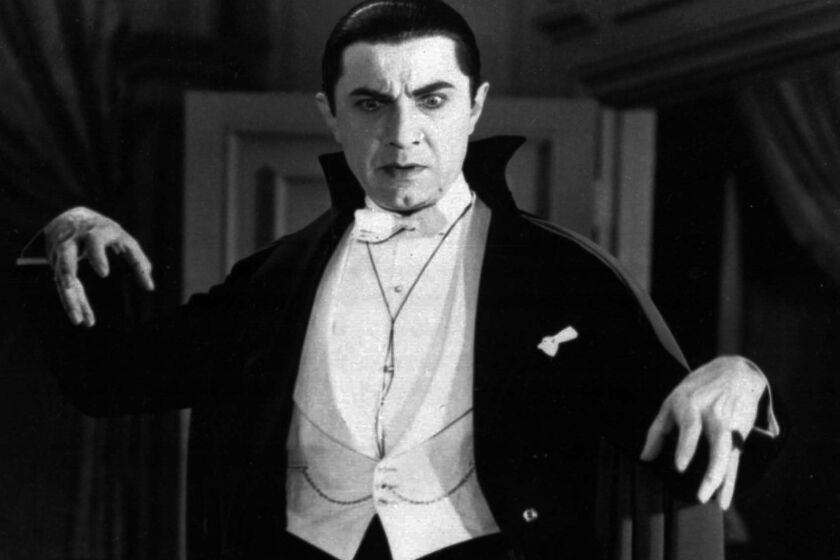 FILE--This is an undated file photo originally provided by Universal Pictures, Bela Lugosi portrays Count Dracula in the 1931 film, Dracula." (AP Photo/Universal Pictures, file) ORG XMIT: NYET982