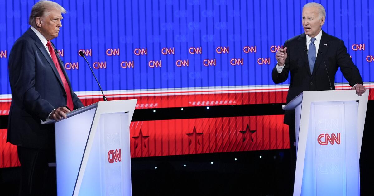 CNN Biden-Trump debate draws 51.3 million TV viewers, a major drop from 2020