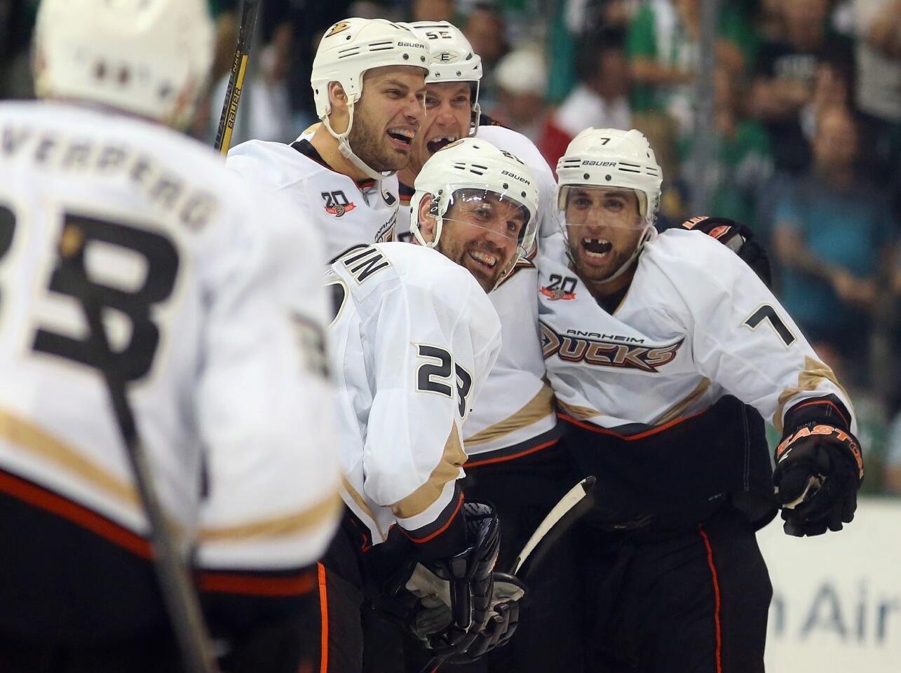 Ducks celebrate series win