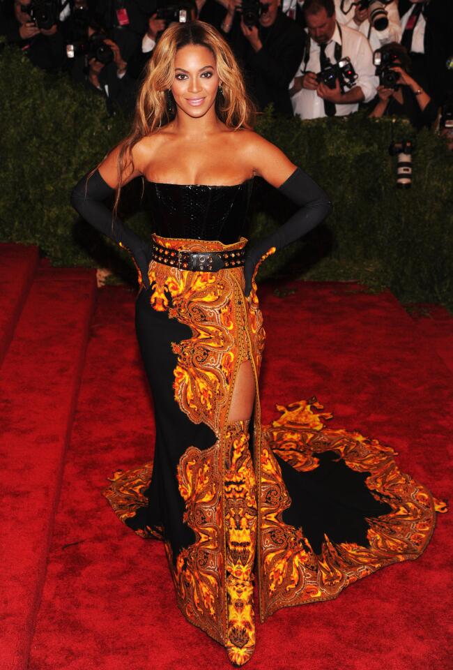 Beyonce at the Met Gala 2013