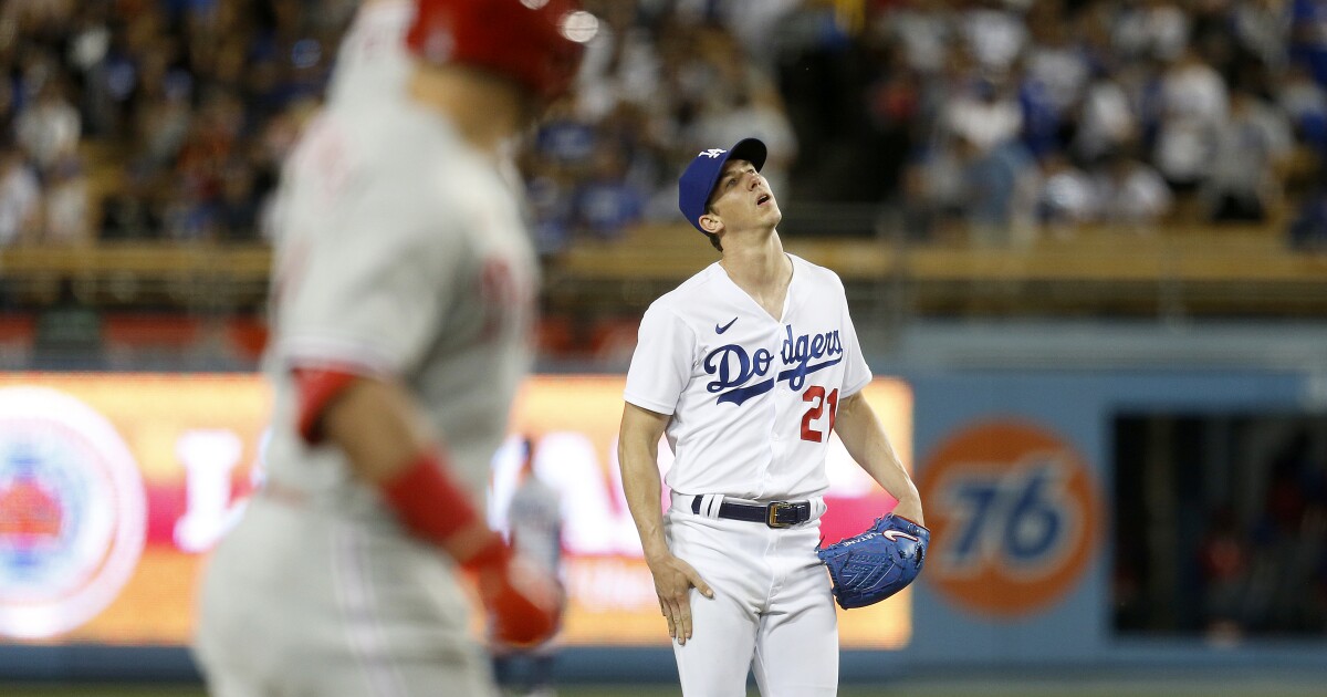 Day of Dodgers misfortune ends with 12-10 loss to Phillies in 10 innings