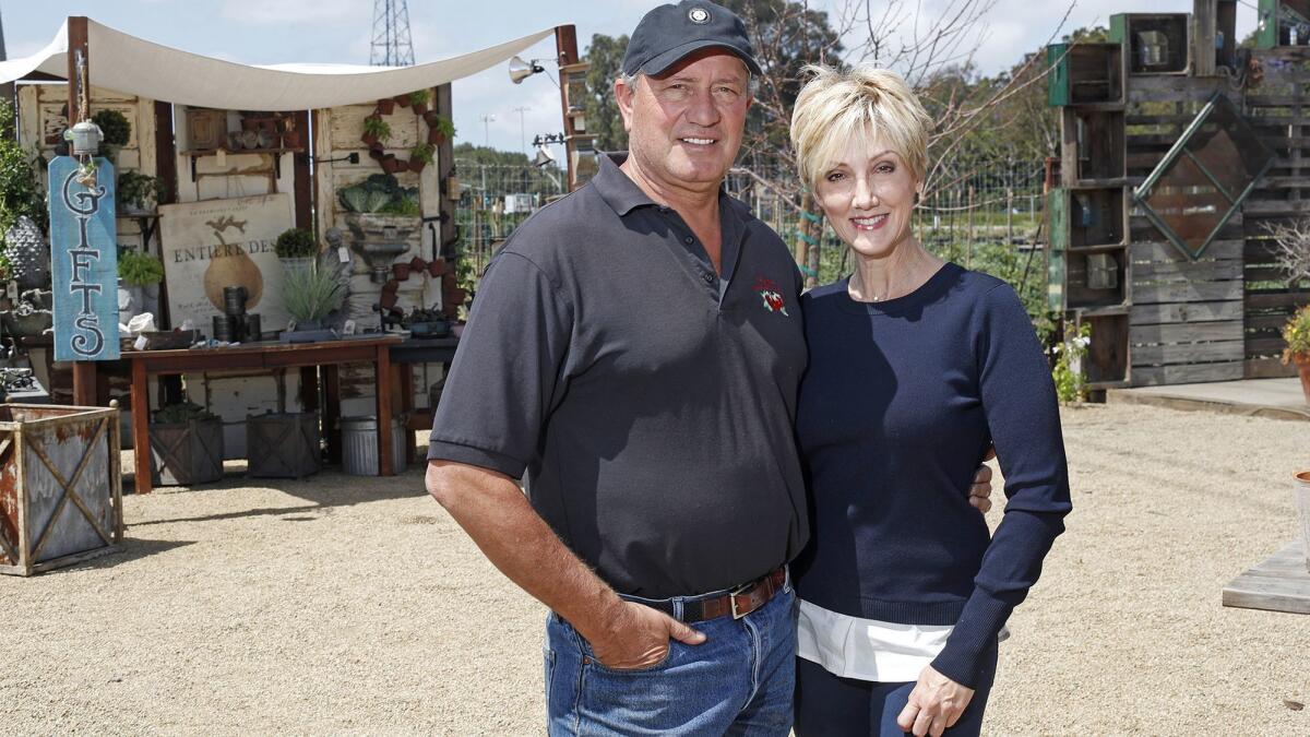 Anne and Dan Manassero run Manassero Farms in Irvine. The farm, part of Orange County for nearly a century, has amassed a following of loyal customers.