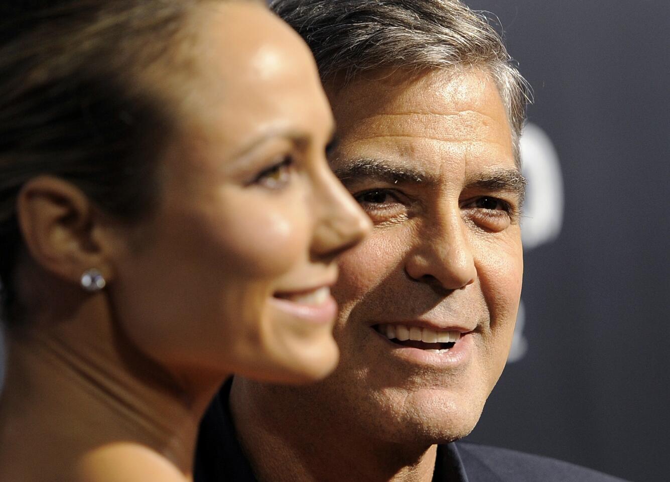 George Clooney and girlfriend Stacy Keibler split