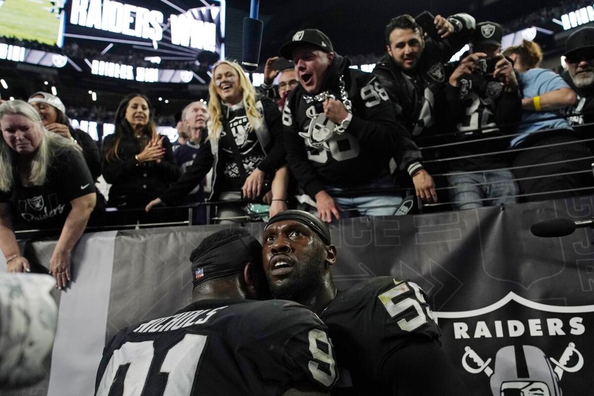 Raiders' wild last-second win over Pats still talk of NFL - The