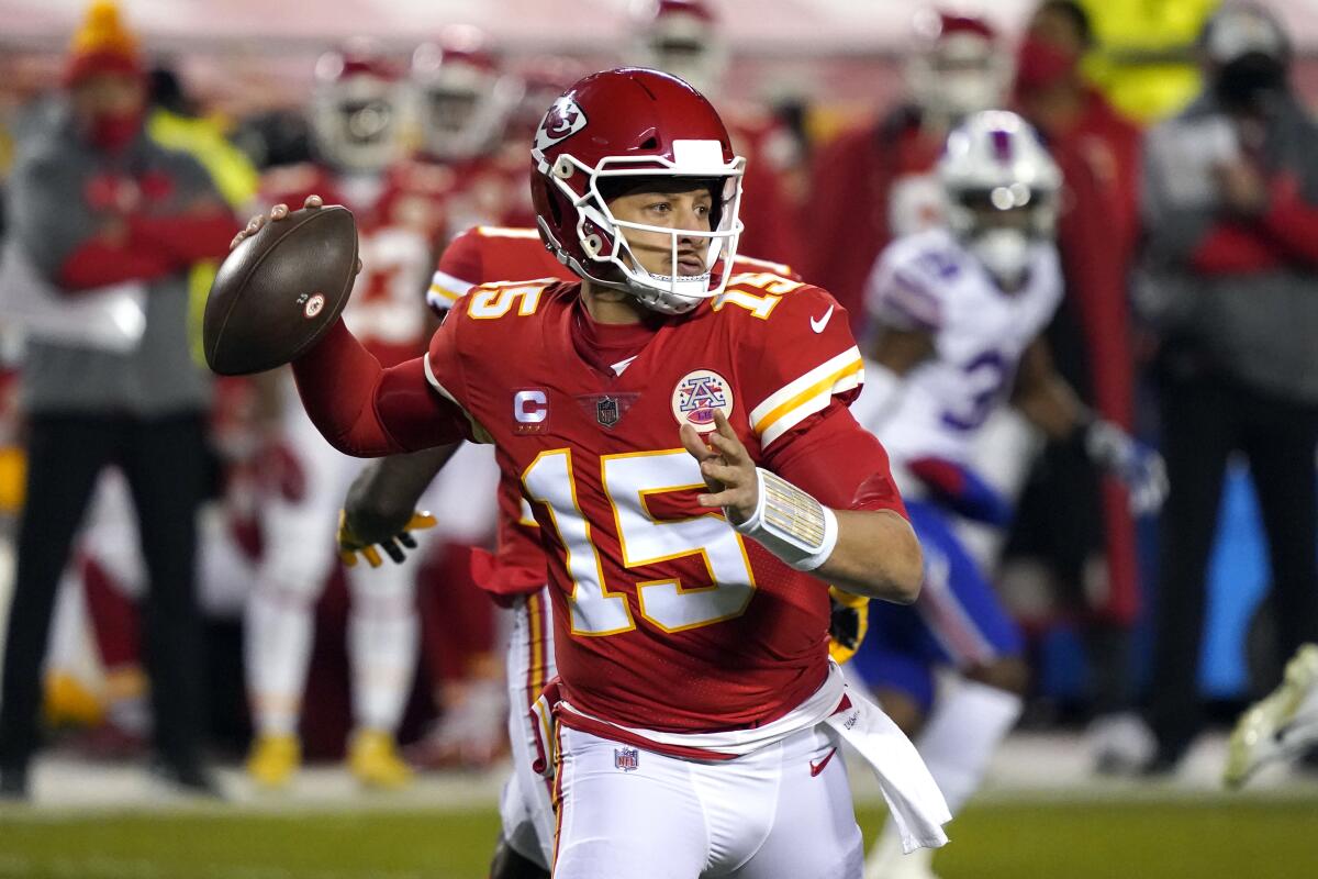 Chiefs overcome a Mahomes injury to make it to the AFC title game