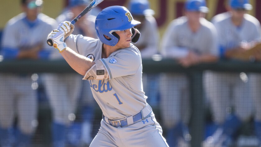 UCLA's Matt McLain was a first-round draft pick of the Reds.