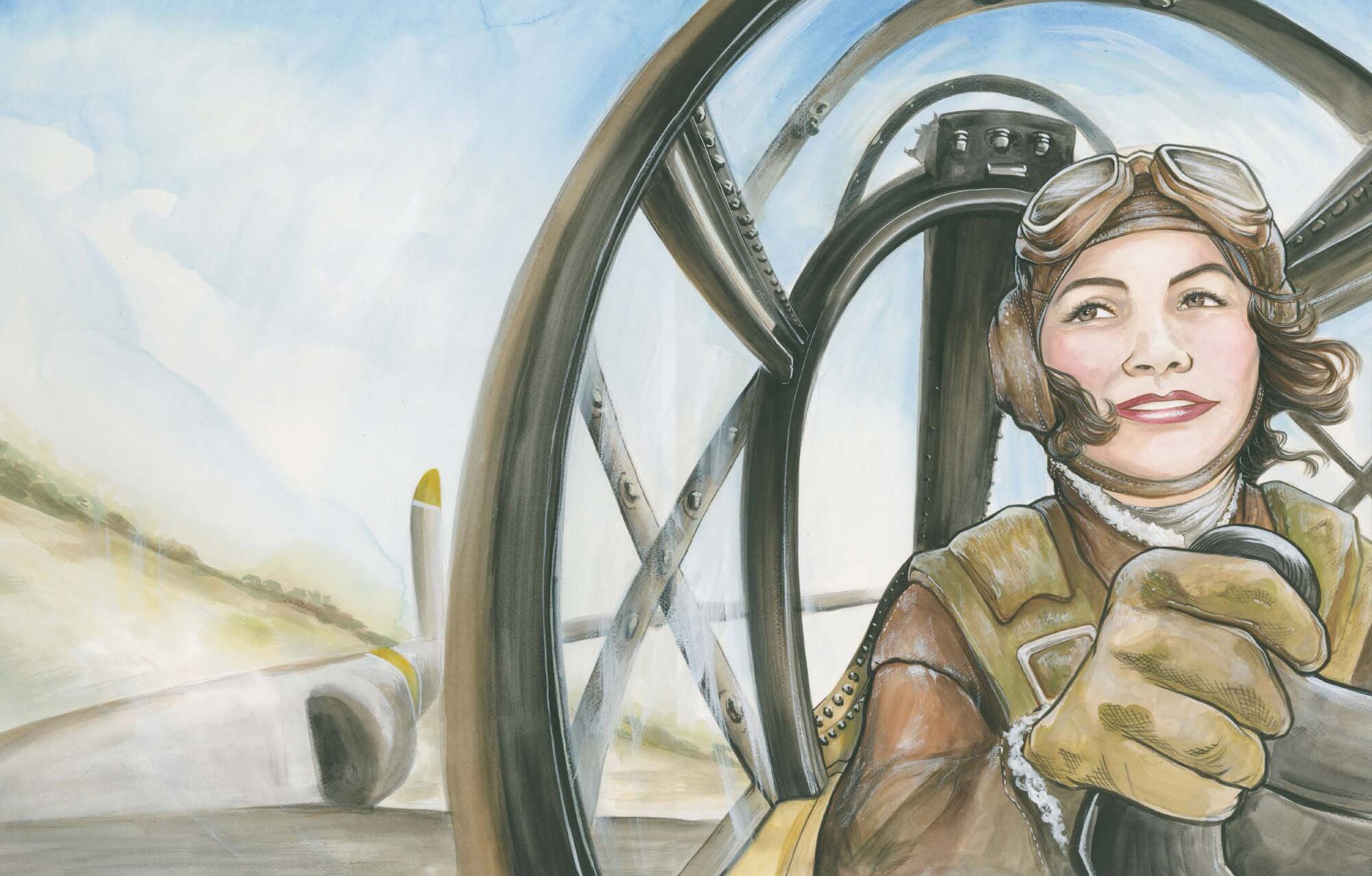 Weshoyot Alvitre's book illustration.