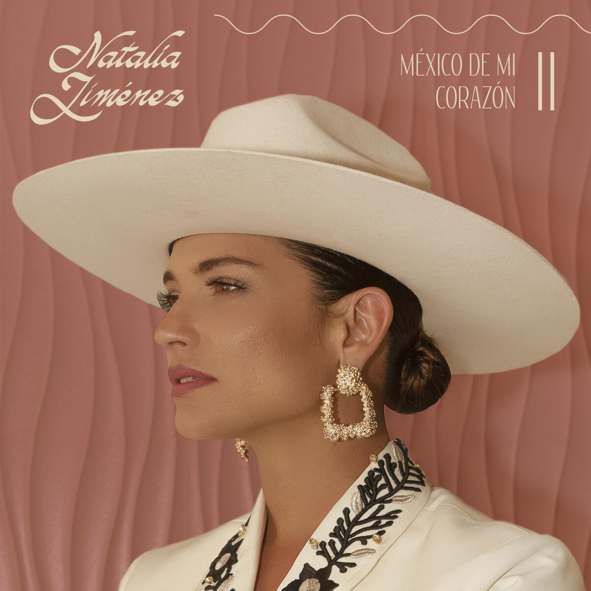  la portada del nuevo álbum de Natalia Jiménez, "México de mi corazon II". 