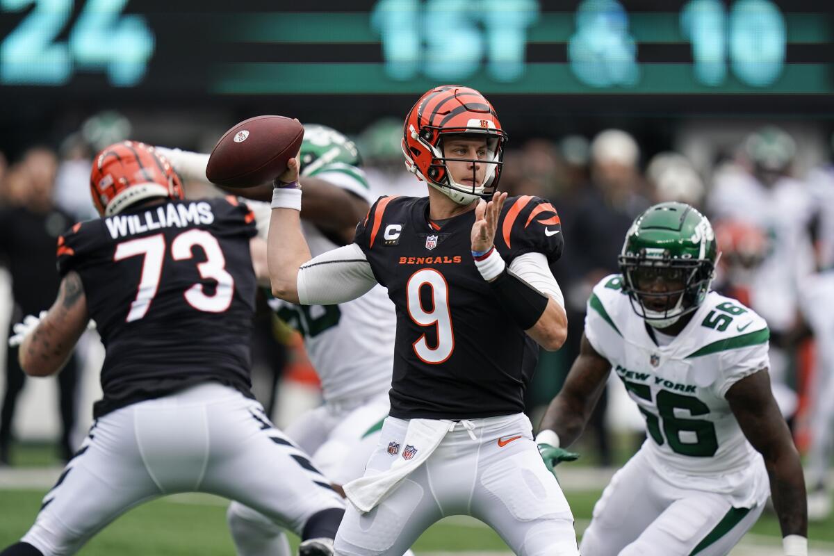 Burrow lidera primer triunfo de la temporada de los Bengals - San